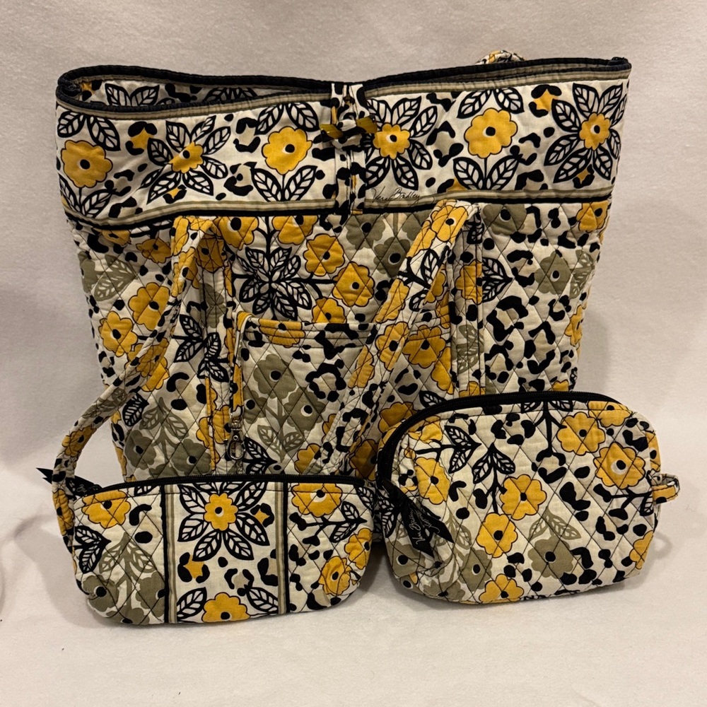 Vera Bradley Go Wild Tote Set (Retired)